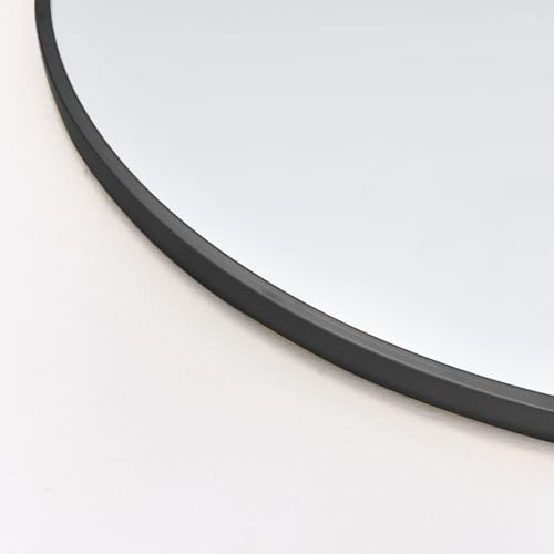 Black Arched Full Length Mirror for Bedroom or Dressing Room