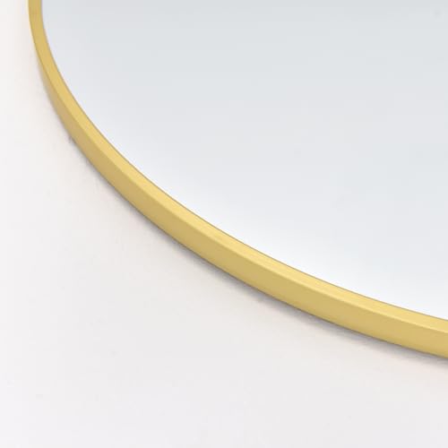 Elegant Gold Arched Full-Length Mirror for Bedrooms and Dressing Rooms