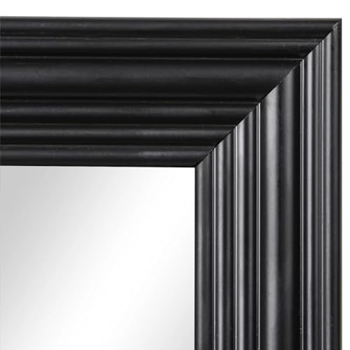 Black Full-Length Rectangular Mirror - 13x49