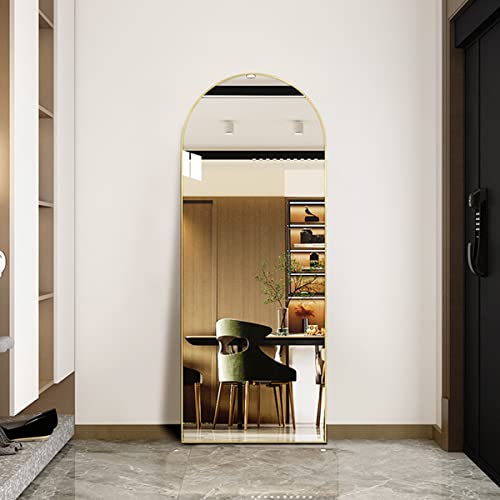 Gold Full Length Mirror for Bedroom and Living Room