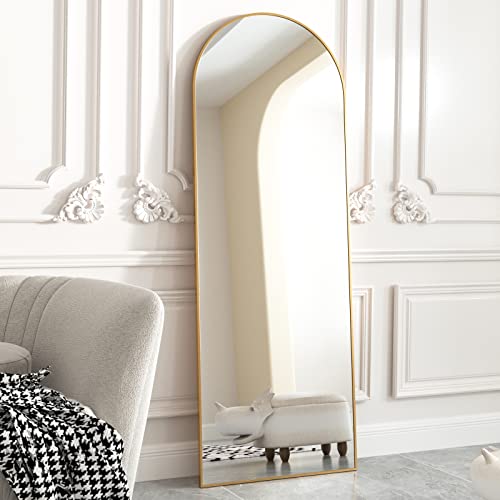 Modern Arched Full Length Mirror for Home Decor, Gold
Audience: Living Room, Bedroom, Cloakroom

Modern Gold Arched Full Length Mirror for Home Decor