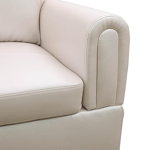 CDT MEDIA MZX-Bill-SS-00070-LWJ White Sectional Sofa