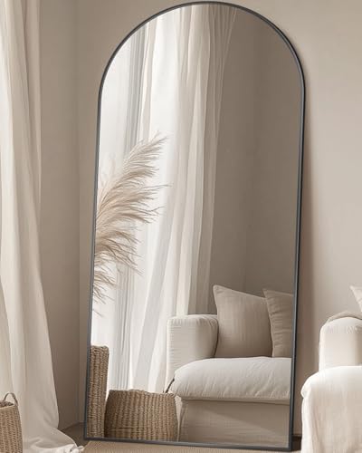 76x34 Arched Full Body Mirror for Bedroom and Living Room