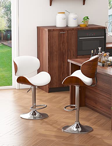 Set of 2 Adjustable Swivel Bar Stools with Backrest and Footrest
Audience: Bar owners, homeowners, and restaurant owners