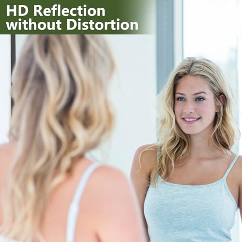 MELOMOIR 76x34 Arched Full Length Floor Mirror - Black, Free-Standing or Leaning