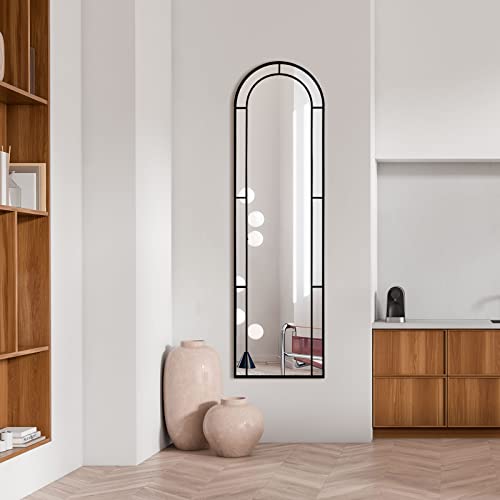 Stylish Large Windowpane Mirror for Bedroom and Living Room