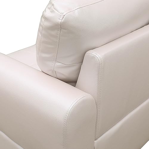 White Sectional Sofa for CDT MEDIA MZX-Bill-SS-00070-LWJ - R