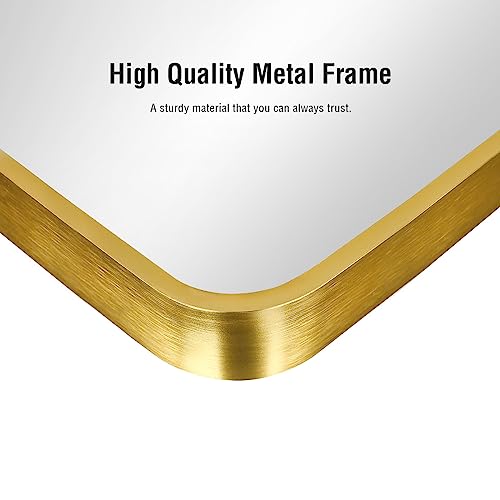 Gold Full Length Mirror for Bedroom and Living Room