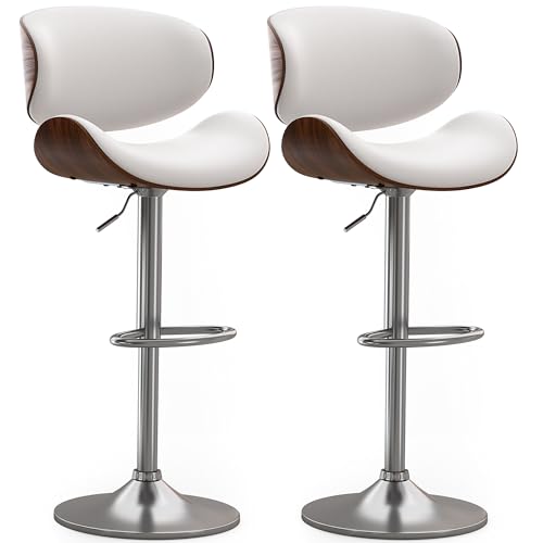 Set of 2 Adjustable Swivel Bar Stools with Backrest and Footrest
Audience: Bar owners, homeowners, and restaurant owners