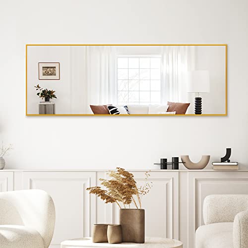 60 x 20 Full Length Mirror for Bedroom/Living Room/Dorm Room - Gold