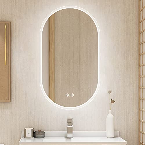 40x24 Inch LED Bathroom Vanity Mirror with Lights