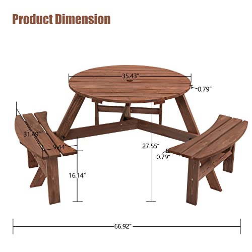 4-Piece Patio Outdoor Dining Set for Outdoor and Indoor Use