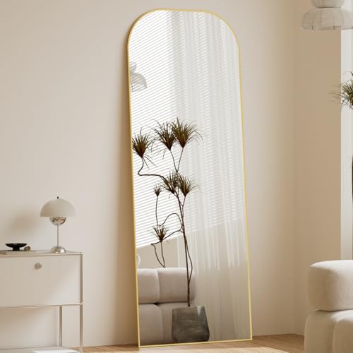 Gold Decor Mirror with Stand for Bedrooms and Living Rooms