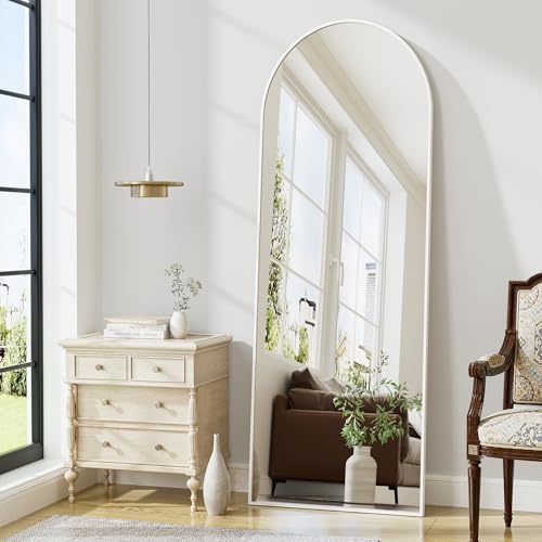 White Extra Large Full-Length Bedroom Mirror