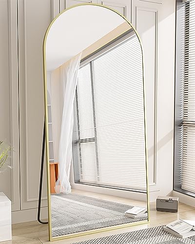 Gold Full Length Mirror for Living Room and Bedroom
