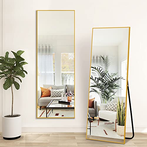 60 x 20 Full Length Mirror for Bedroom/Living Room/Dorm Room - Gold