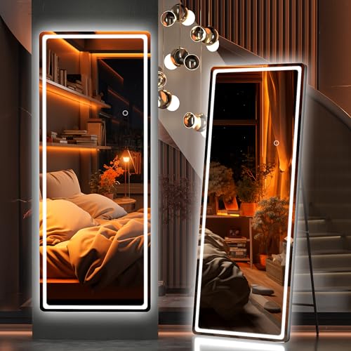 56 x 20 LED Full Body Mirror for Living Room and Bedroom