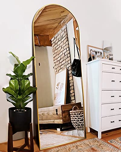 Gold Full Length Mirror for Bedroom and Living Room