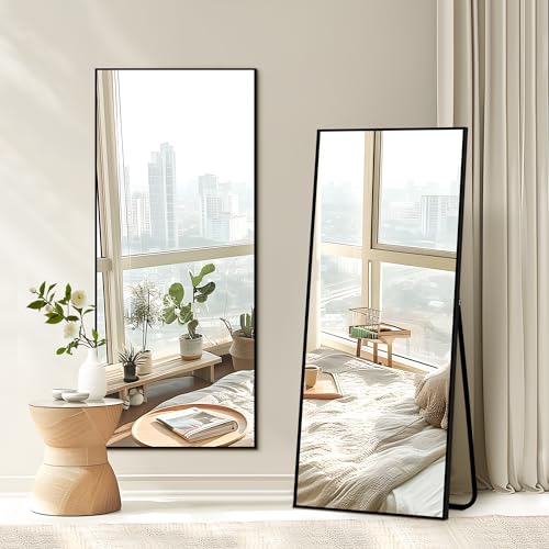 Full Length Black Mirror for Bedroom and Living Room