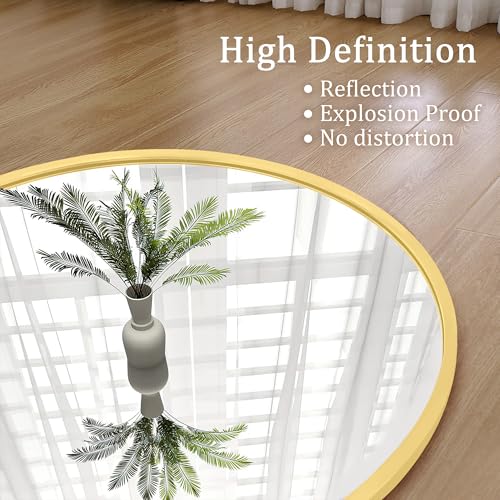 Full Length Arched Mirror with Stand for Bedroom, Living Room, Entryway - 56 x 18