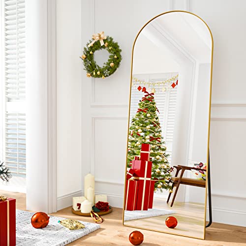 Modern Arched Full Length Mirror for Home Decor, Gold
Audience: Living Room, Bedroom, Cloakroom

Modern Gold Arched Full Length Mirror for Home Decor