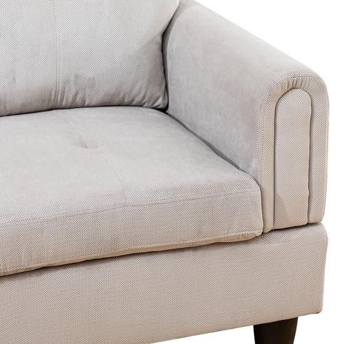 Grey and White Corduroy Right Chaise Sofas & Couches by CDT MEDIA MZX-Niki-SF-00062-LWJ for Customers Looking for Furniture