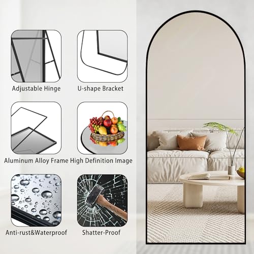 Large Full Body Mirror for Bedroom and Living Room