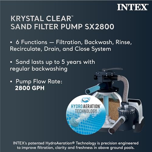 Intex Above Ground Swimming Pool for Families