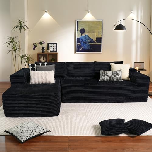 Modern Modular L-Shape Sectional Couch for Living Room Bedroom