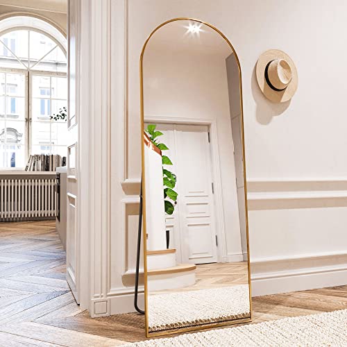 Modern Arched Full Length Mirror for Home Decor, Gold
Audience: Living Room, Bedroom, Cloakroom

Modern Gold Arched Full Length Mirror for Home Decor