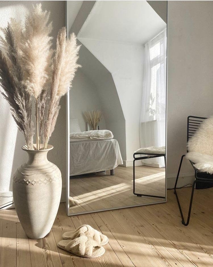 56x20 Arched Full Length Mirror for Bedroom or Living Room